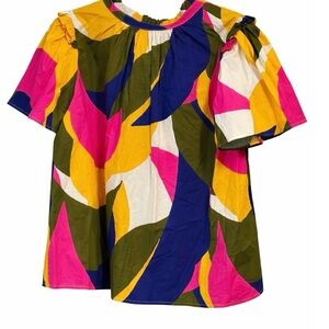Sugarlips Colorful Abstract Blouse
